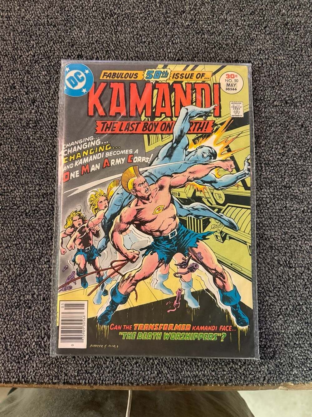 Kamandi: The Last Boy on Earth #50 (DC Comics, 1977)